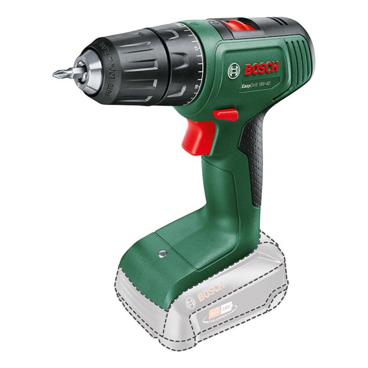 Akutrell-kruvikeeraja Bosch EasyDrill 18V-40