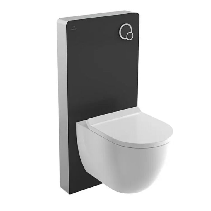 Loputussüsteem seinapealsele WC-potile Camargue must