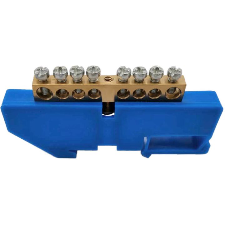 Null-latt DIN-liistule Orno N 8 sinine