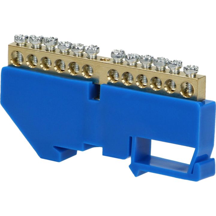 Null-latt DIN-liistule Orno N 12 sinine