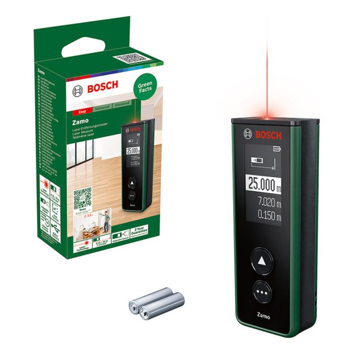 Digitaalne laserkaugusmõõtja Bosch Zamo