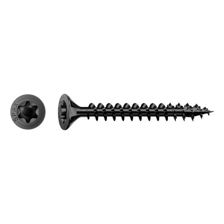 Universaalkruvi Spax T-star must T20 3,5 x 16 mm 25 tk