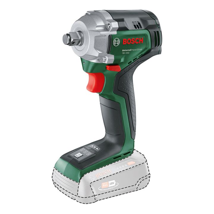 Akulöökmutrikeeraja Bosch UniversalImpactDrive 18V-350