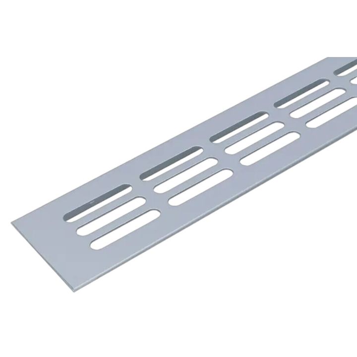 Ventilatsioonirest Stabilit valge alu 60 x 1000 mm