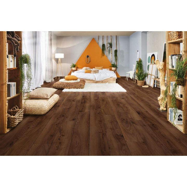 Niiskuskindel parkett Logoclic Element Flex tamm Delania