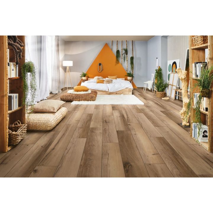 Niiskuskindel parkett Logoclic Element Flex Tamm Baltia 7 mm KL34