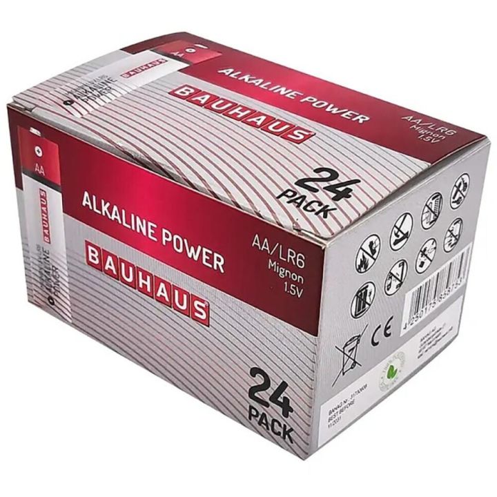 Leelispatarei Bauhaus Mignon LR6 AA 24tk