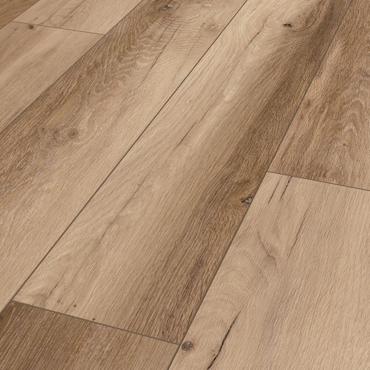 Näidis niiskuskindlale parketile Logoclic Element Flex tamm Baltia