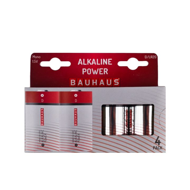Leelispatarei Bauhaus Mono D LR20 4tk