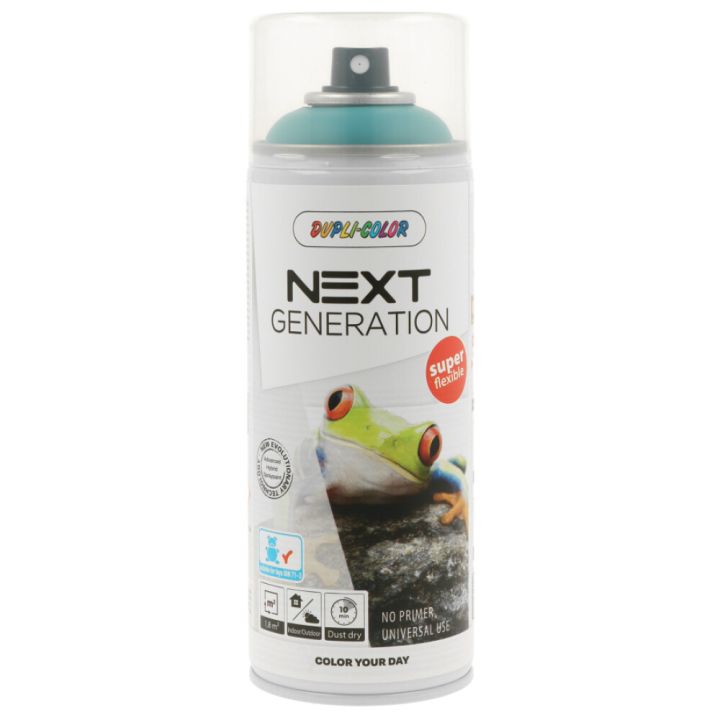Aerosoolvärv Dupli-Color Next Generation 400 ml sofia petrol pool matt