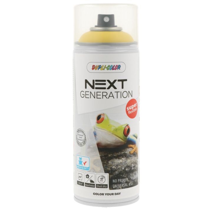 Aerosoolvärv Dupli-Color Next Generation 400 ml dublin yellow pool matt