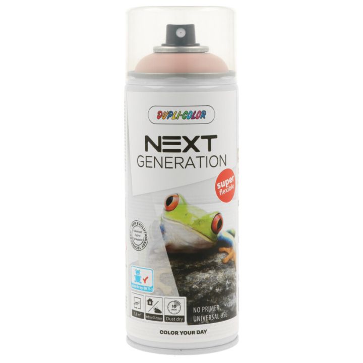 Aerosoolvärv Dupli-Color Next Generation 400 ml riga rose pool matt