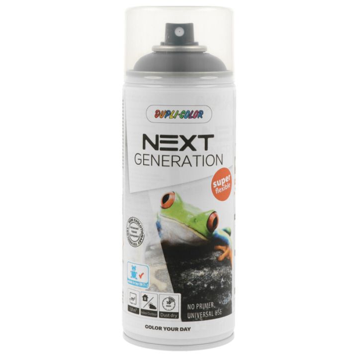 Aerosoolvärv Dupli-Color Next 400 ml Mud Grey Satin matt