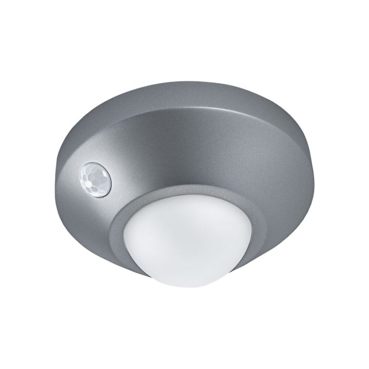 Liikumisanduriga valgusti Osram Nightlux Ceiling hõbe Ø 8,6 cm IP20