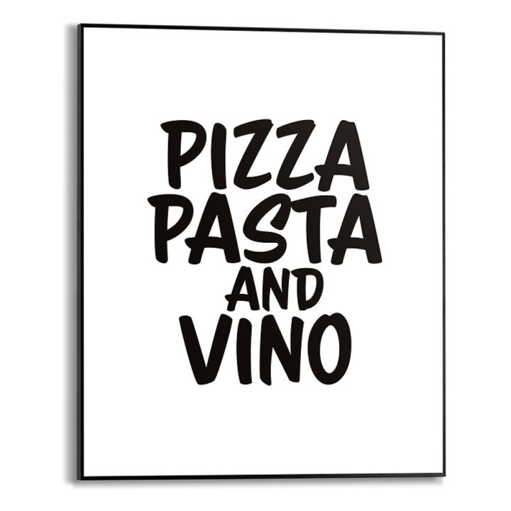 Sisustuspilt Reinders Pizza, Pasta and Vino 40 x 50 cm