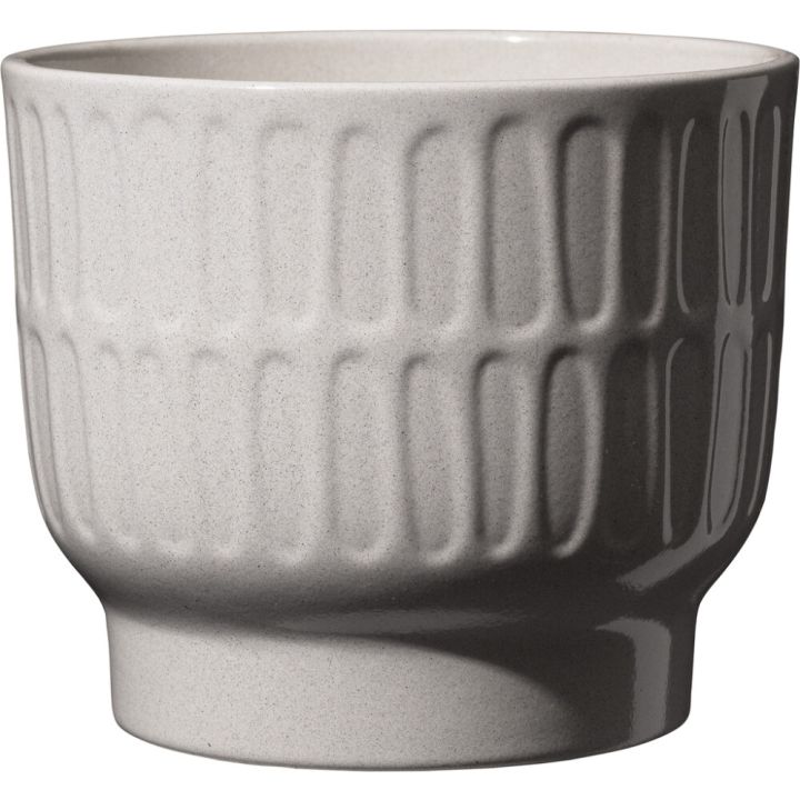 Ümbrispott Cusco Ø 14 cm, valge