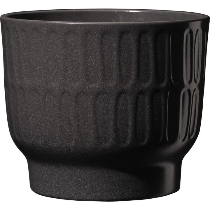 Ümbrispott Cusco 14 cm, Deep Blck