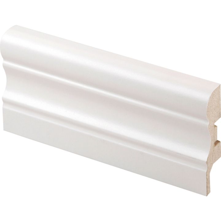 Põrandaliist Maler Aura 15 x 60 x 2750 mm MDF Valge