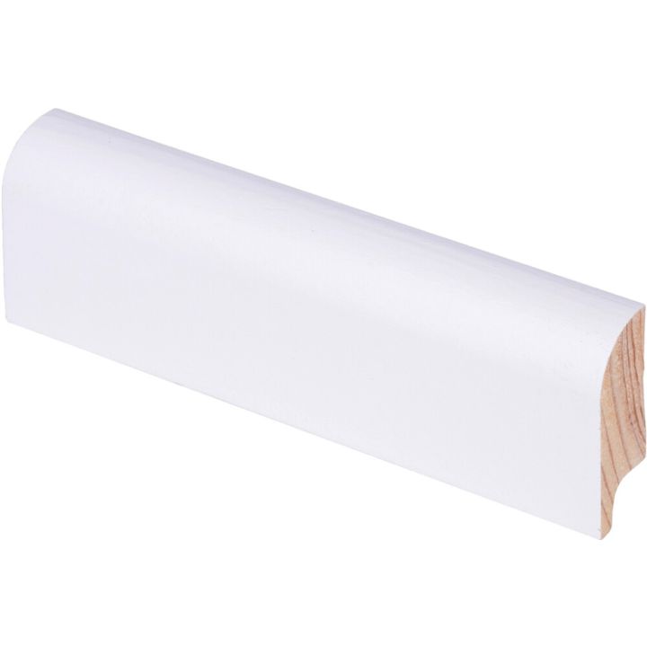 Põrandaliist 15 x 44 x 2700 mm valge