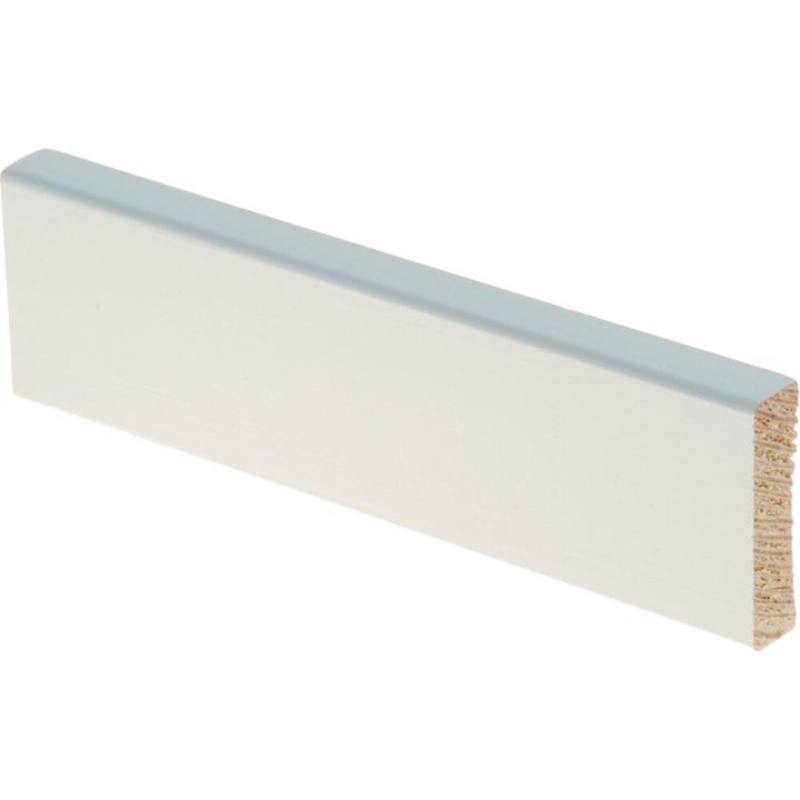 Katteliist 12 x 42 x 2700 mm mänd valge