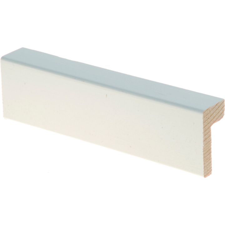 Välisnurgaliist 21 x 42/13 x 2200 mm mänd valge