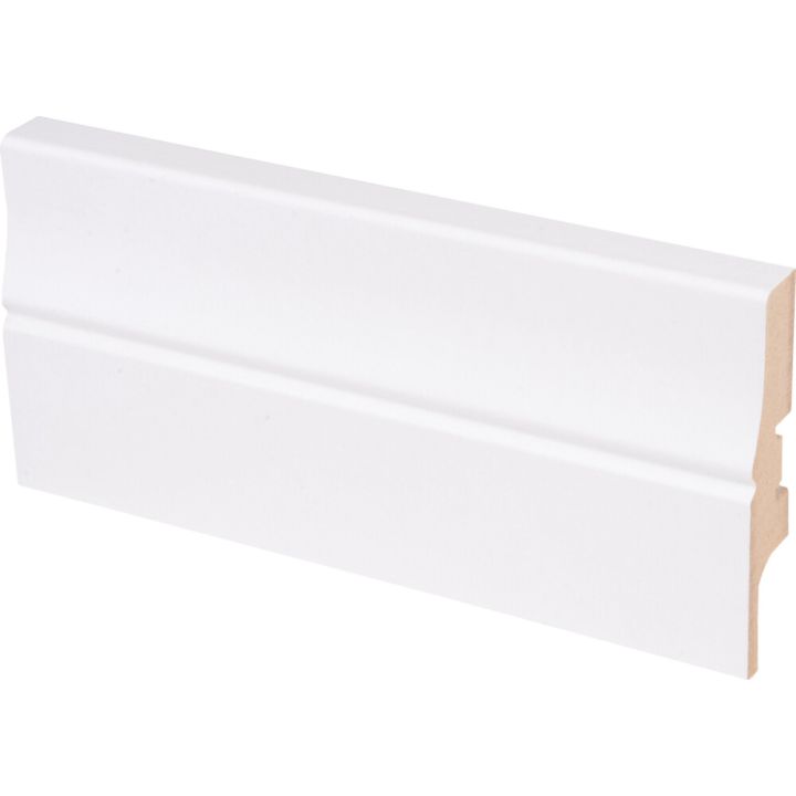 Põrandaliist 15 x 70 x 2750 MDF valge