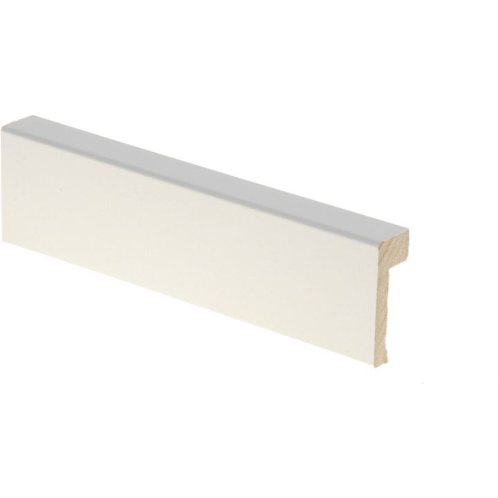 Välisnurgaliist MDF valge 16 x 42/8 x 2200 mm