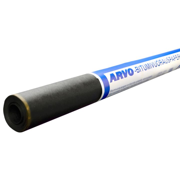 Bituumenpaber Arvo 1,25 x 24 m, 30 m²/rull