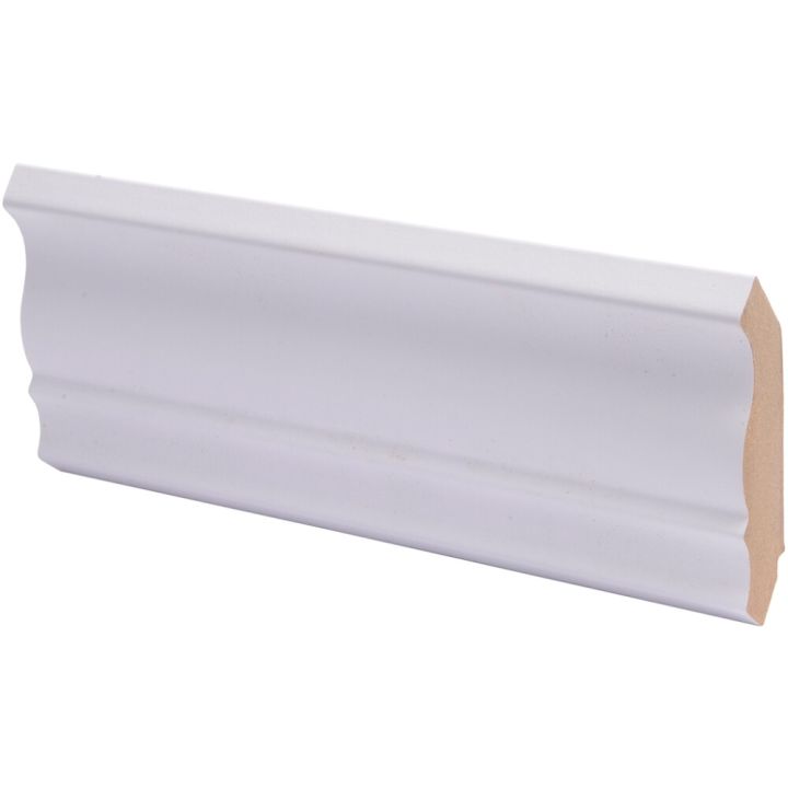 Sisenurgaliist Maler Piirto 42 x 42 x 2750 mm MDF Valge Poolläikiv