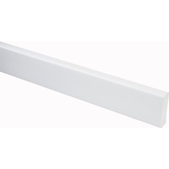 Katteliist PVC valge 10 x 32 x 2200 mm
