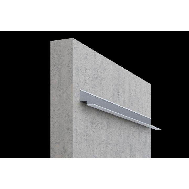 Ripplae ääreliist LL-profiil 15 x 8 15 x 25 mm 3 m