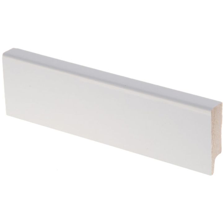 Põrandaliist Maler ART 12 x 42 x 2700 mm valge mänd