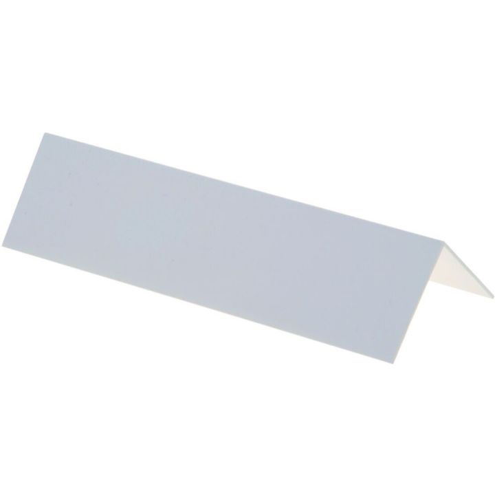 Nurgaliist Maler 50 x 50 x 2700 mm valge PVC