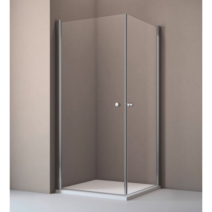 Dušinurk Corniche Light 90 x 90 cm kroomitud