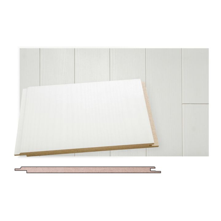 Laepaneel Maler MDF hõbe saar 8 x 185 x 2070 mm