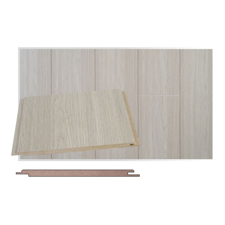 Laepaneel Maler MDF STP vanilla tamm, 6 x 160 x 1200 mm