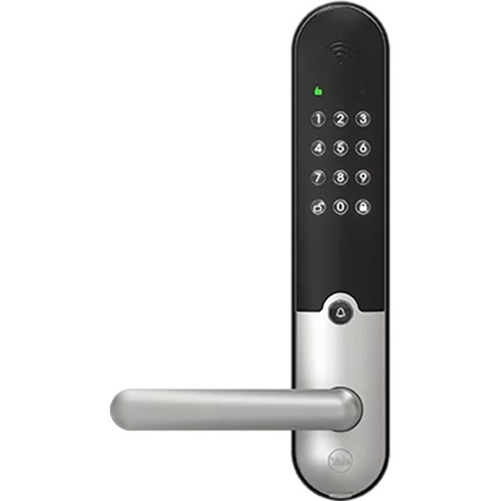 Digitaalne turvalukk Yale Doorman L3S harjatud teras