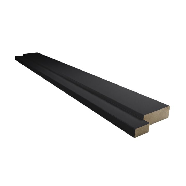 Lävepakk Maler MDF laminaat must 22 x 92/29 M7
