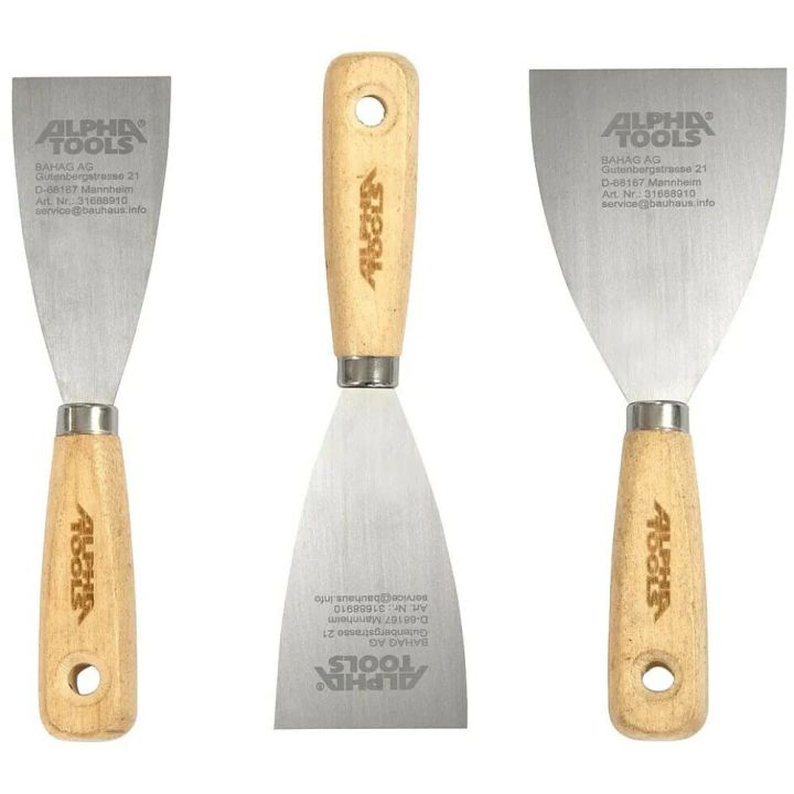 Pahtlilabidate komplekt Alpha Tools 3-osaline