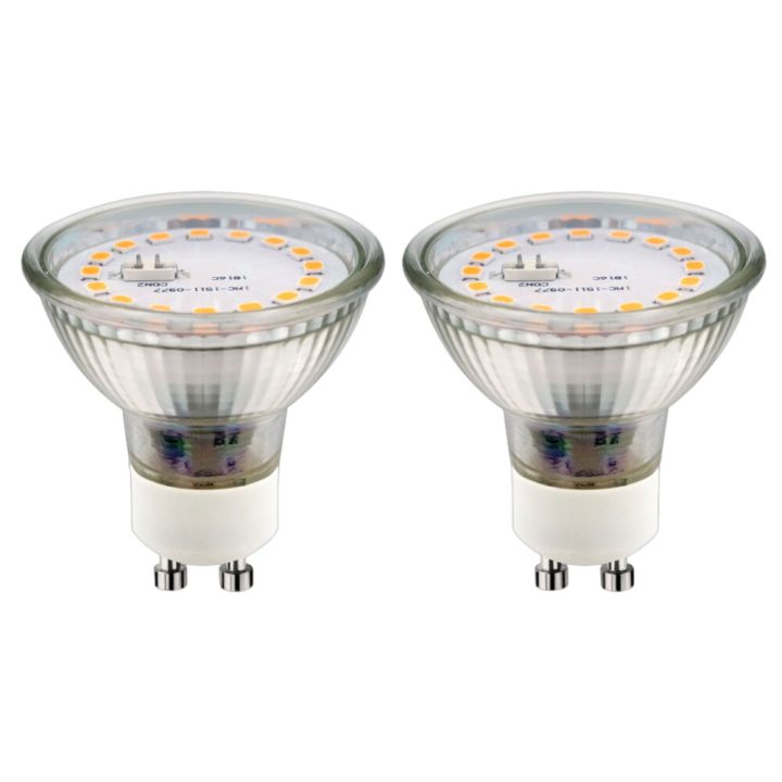 LED-lambid Voltolux GU10, 4 W, 370 lm, soe valge - 2 tk