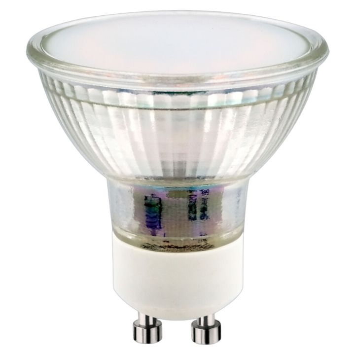 LED-lamp Voltolux GU10, 4 W, 360 lm, soe valge
