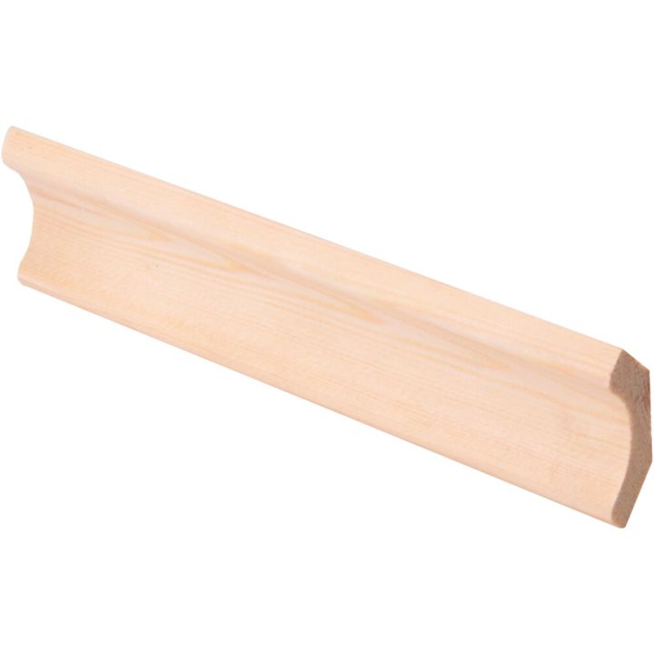 Sisenurgaliist Maler 30 x 30 x 2700 mm Mänd naturaalne, sõrmjätkatud