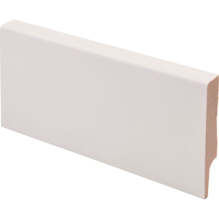 Põrandaliist 12 x 70 x 2700 mm valge