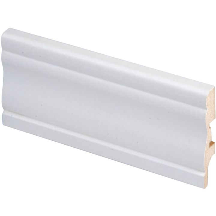 Põrandaliist 12 x 58 x 2750 mm MDF valge