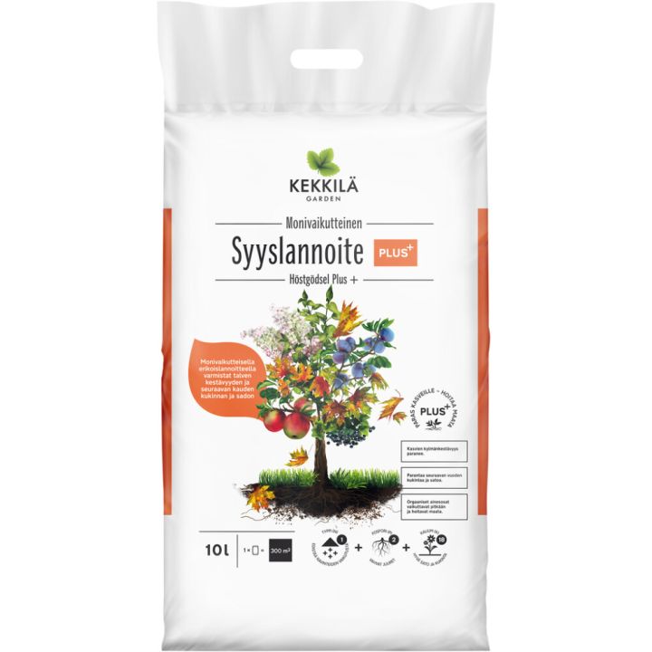 Sügisväetis Kekkilä PLUS+ 10 l