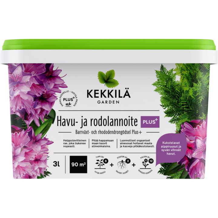 Okaspuu- ja rodoväetis Kekkilä PLUS+ 3 l
