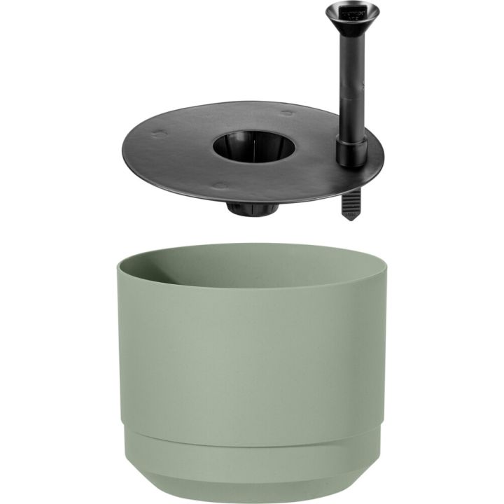 Lillepott Orthex Pauliina Ø 14 cm, oliiviroheline