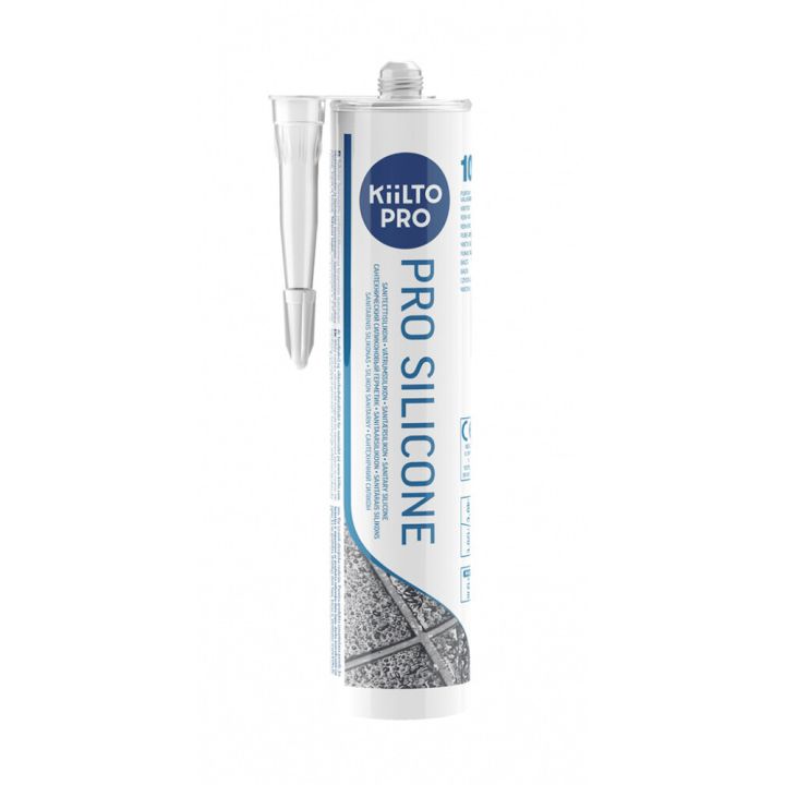 Sanitaarsilikoon Kiilto Pro marmorvalge 310 ml