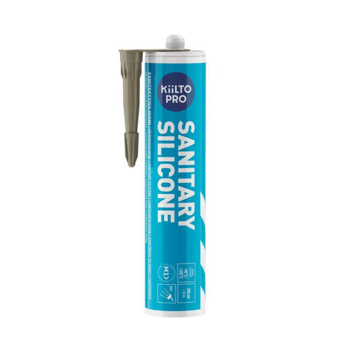 Sanitaarsilikoon Kiilto Pro 31 Dark sand