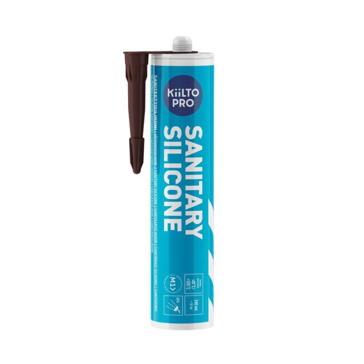 Sanitaarsilikoon Kiilto Pro 31 Burgundy brown